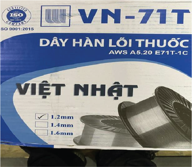 Dây hàn lõi thuốc VN-71T